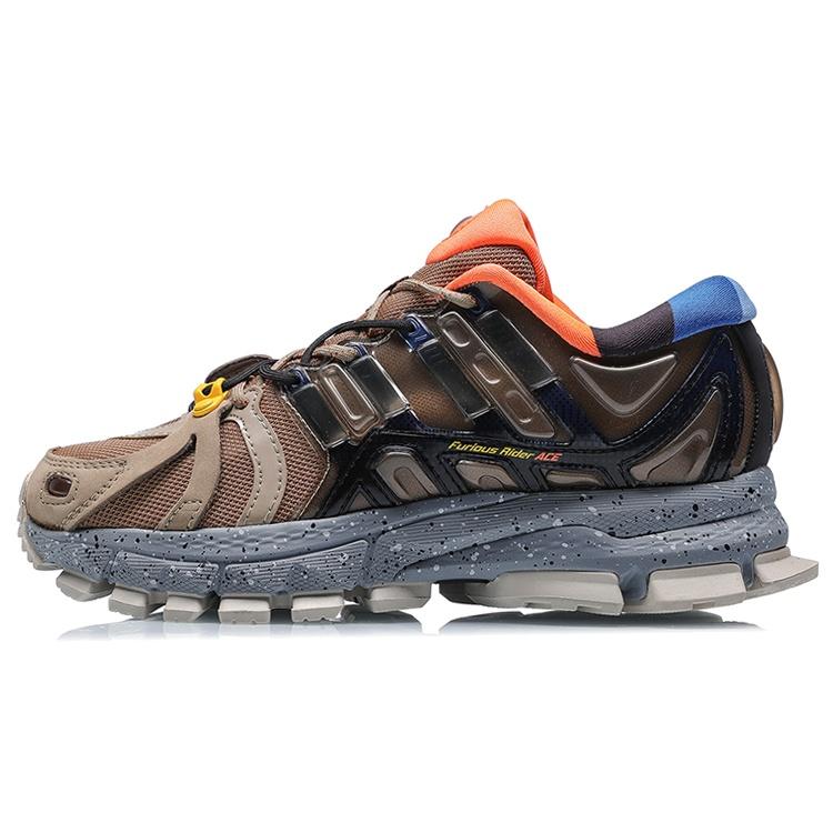 (WMNS) Li-Ning Furious Rider Ace x 2019 New York Fashion Week Brown Black Women s ARZP014-1 EU 35⅔
