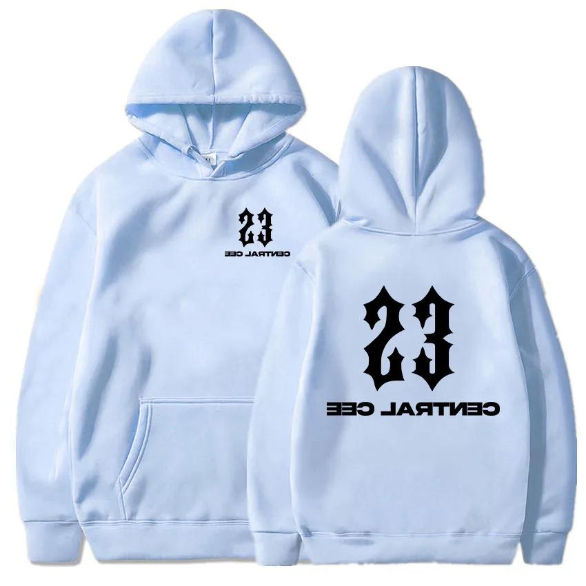 Autumn/Winter 23 Central Cee Printed Hoodie Can't Believe Great New Album Sportswear 2025 Fashion Casual Hip Hop Warm Top