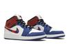 Jordan 1 Mid Rush Blue University Red (GS)