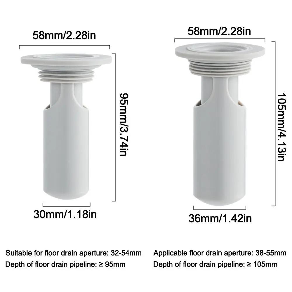 Geruchshemmender Duschbodenablaufkern Insektensicher Verstopfungssicher Spülbeckenablaufstöpsel Schnellabfluss Kanalisationssiebstopfen
