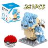 61 Style Funny Building Blocks Assembly Anime Picachu Charizard Doll Blastoise Bulbasaur Gengar Bricks Toy for Kid
