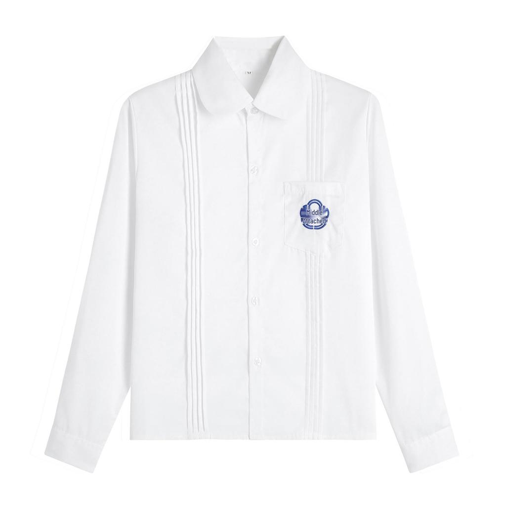 Taiwan High School Uniform Set: Women's JK Short-Sleeve & Long-Sleeve Plus Size Academy Style Graduation Outfit