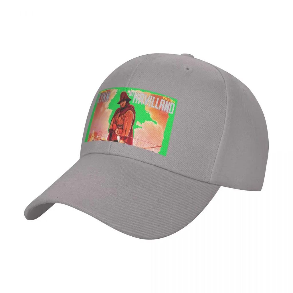 Errol Flynn international Robin Hood movie poster Baseball Cap Luxury Cap Hat Unisex Luxury birthday Unisexs Caps Womens