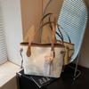 Large-capacity Bag Women's New Summer Versatile Shoulder Bag Casual Texture Commuter Tote Bag