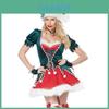 Adorable Swing Dress Style Santa Claus Costume For Women And Girls