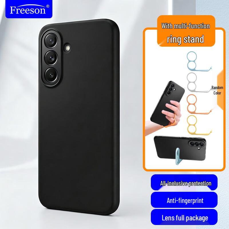 Матовая черная ТПУ чехол-бампер Freeson для Samsung A57 Samsung A57
