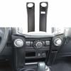 Matte Black Center Console Air Conditioner Panel Cover Trim For 4runner 2010+