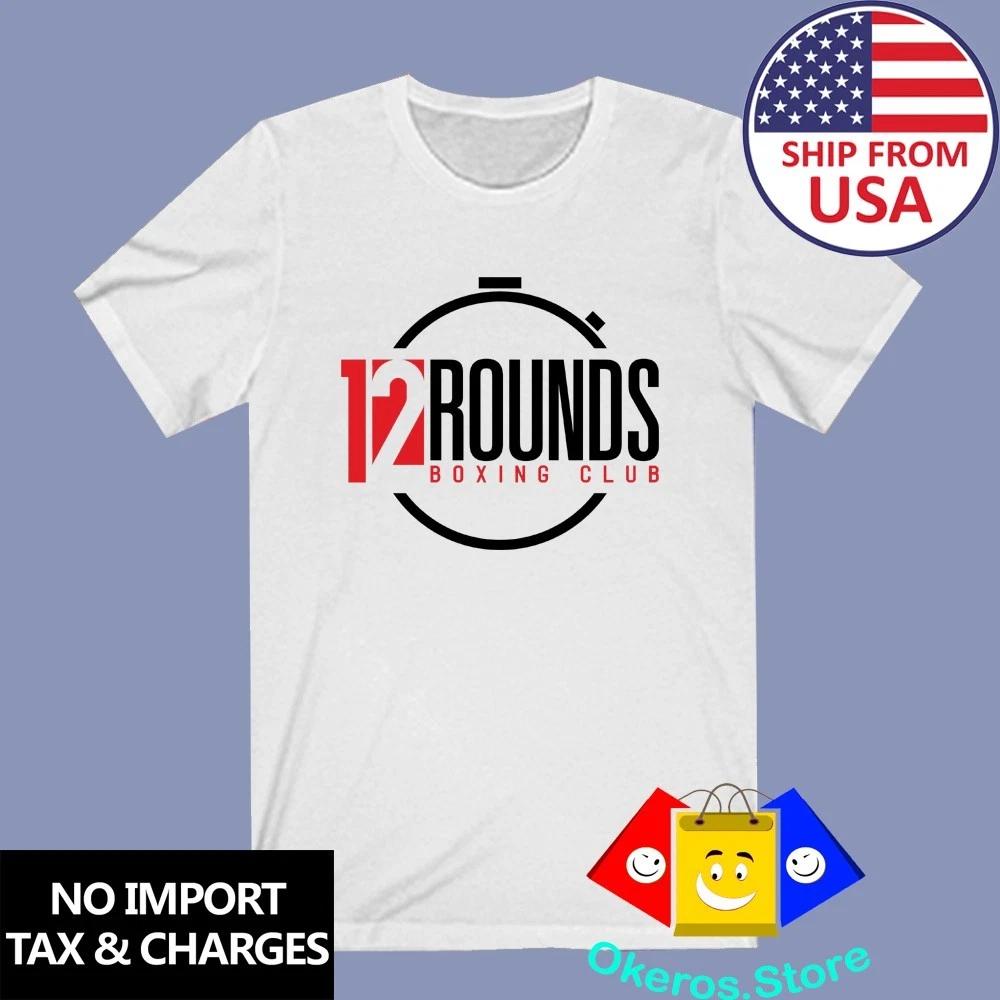 12 Rounds Boxing Club Gym Men s White Size S to 3XL M