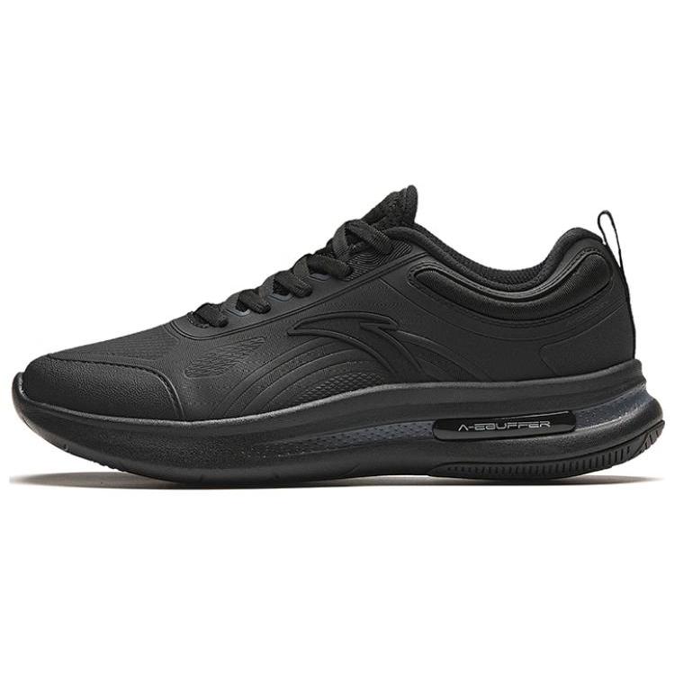 

new Anta Cushioned Slip Resistant Low Top Training Shoes Women s Black 39