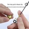 Automatic Fishing Rod Bell with Secure Attachment and Alarm