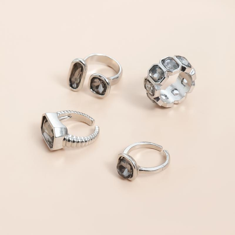 Minimalist  Open Ring For Women Korean  Geometry Adjustable Knuckle Ring Party Jewelry Lady Gift