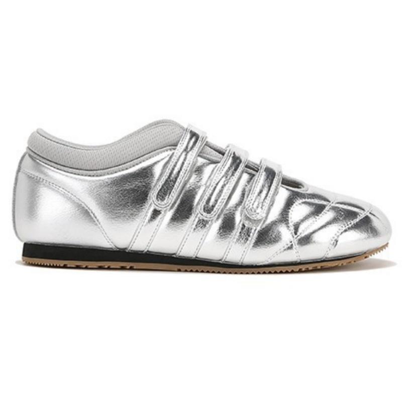 Fashion Women's Ballet Flat Shoes 2025 Summer New Casual Sports Shoes Retro Round Toe Comfortable Flat Outside Soft Shoes Zapatos Mujer