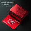 Luxury Gold PVC Playing Cards: Waterproof, Fold-Proof, Wear and Dirt Resistant, Washable.