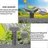 4pcs Solar Snake Repellent Ultrasonic Outdoor Snake Away Repeller