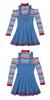 [SCLYX] Child's Play Chucky Cosplay Costume for Adults (Women's) - Chucky Costume, Child's Play Cosplay, Halloween Cosplay, Horror, Event Costume, Par