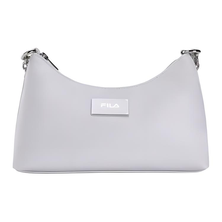New FILA Fabric Shoulder Bag Crossbody Bag Extra Small Women's Light Medium Gray F13W428172FGY