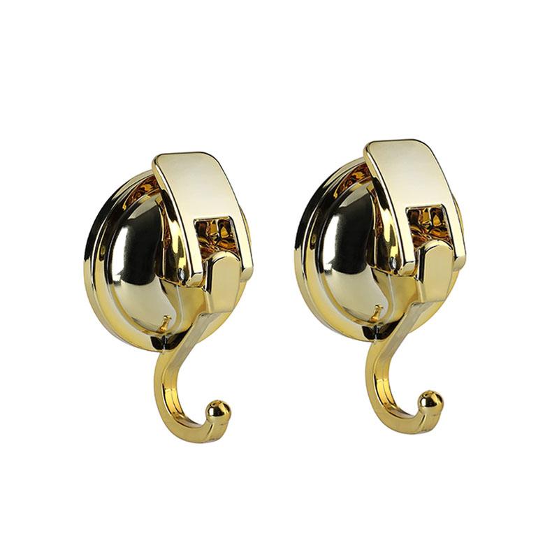 2-Pack Powerful Vacuum Suction Cup Hooks  Invisible Non-Trace Bathroom and Kitchen Wall Hooks with Strong Vacuum Suction Cups