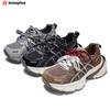 BAASPLOA Damen-Sportschuhe mit dicker Sohle, Laufschuhe aus Mesh, Freizeitschuhe, Wanderschuhe, Studentenschuhe, flache Schuhe, Tennisschuhe, atmungsaktiv