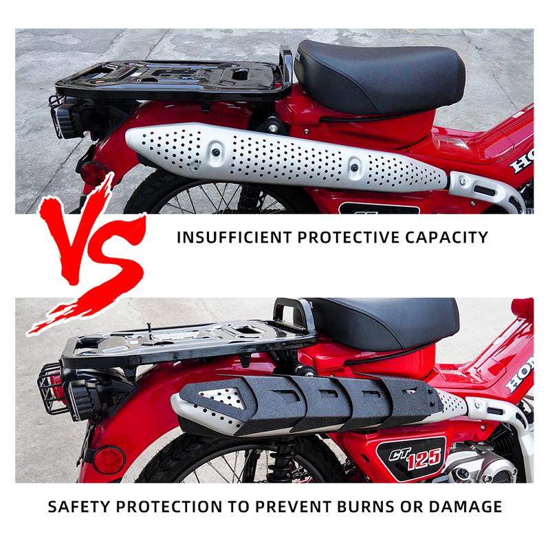 Motorcycle exhaust pipe modification and protection, new model, durable, rust resistant, suitable for Honda Cub CC125