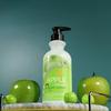Long-lasting OFLOOGJZ Refreshing Feeling Moisturizing Film Forming Body Lotion 500ml Apple