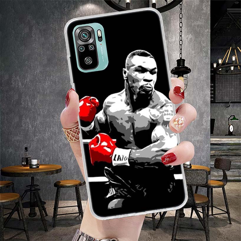 

Mike Tyson Boxer Man Soft Phone Case For Xiaomi Redmi Note 15 14 14S 13 12 Pro Plus 12S 11 11S 11E 10 10S 11T 5G Fundas Coque Re Redmi Note 10 Pro 4G
