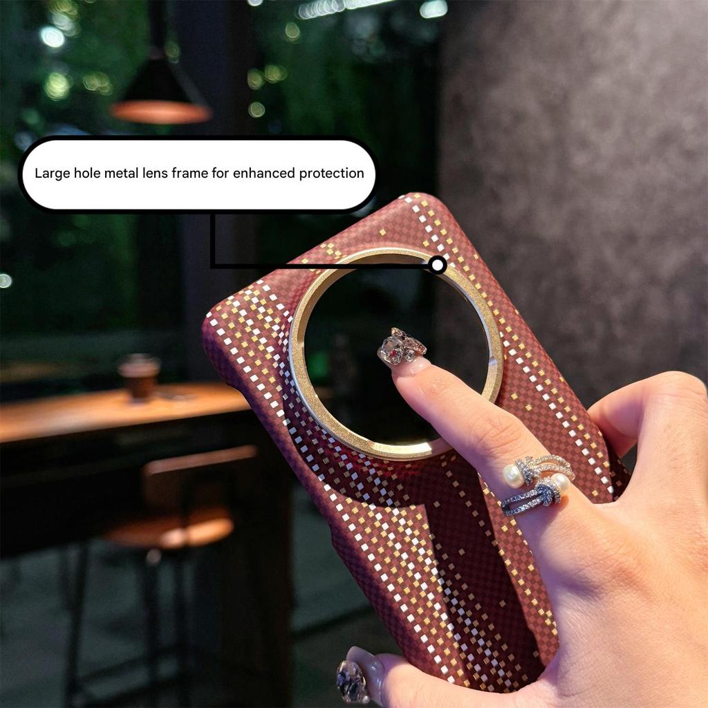 Night Glow Carbon Fiber Texture Magnetic Case For Huawei Mate 60 70 Pro+ Plus Premium Cover For Magsafe Lightweight Ultra Thin