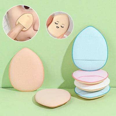 5/7 pezzi Mini formato spugna per il trucco correttore fondotinta spugna cuscino d'aria cosmetico applicatore per dito bagnato asciutto BB Cream nuovo