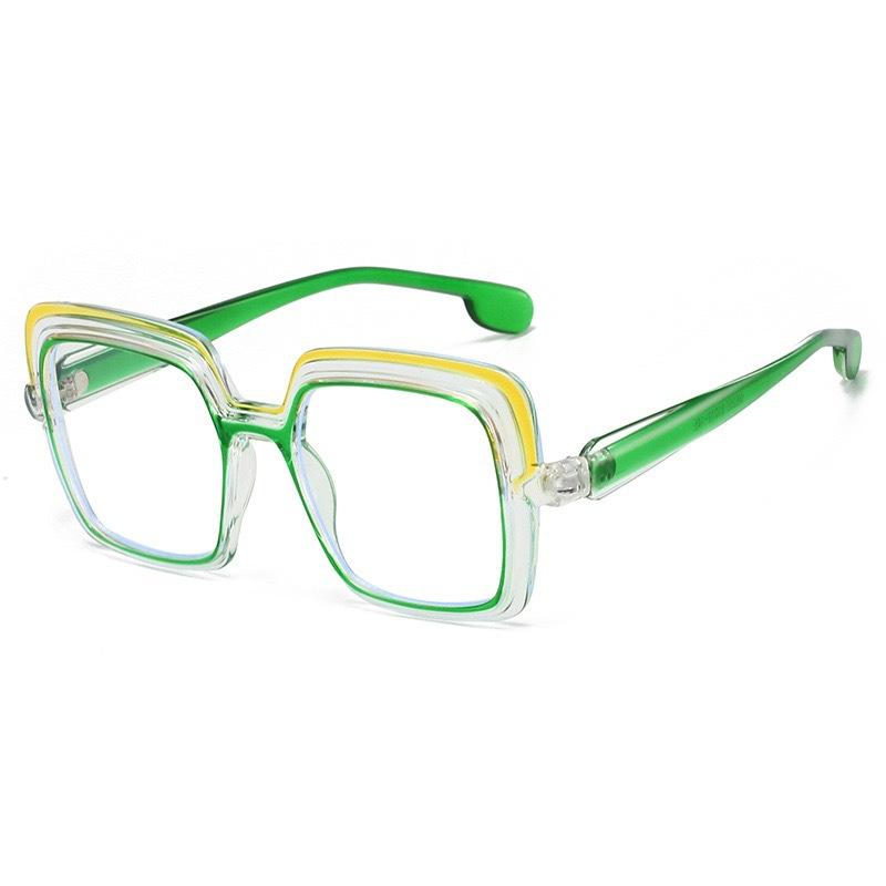 Fashion Large Frame Sunglasses Simple Personality Trendy Men'S And Women'S Sunglasses Square Frame Glasses