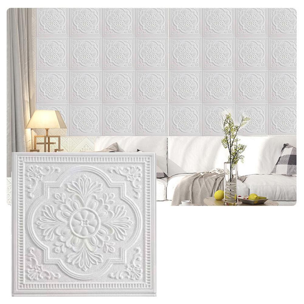 Tile Stone Brick Wall Sticker Easy Clean Easy Installation PE Foam