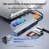 Type-C Multifunction USB 3.0 Hub with SD/TF Card Reader & 5-in-1 Docking Station