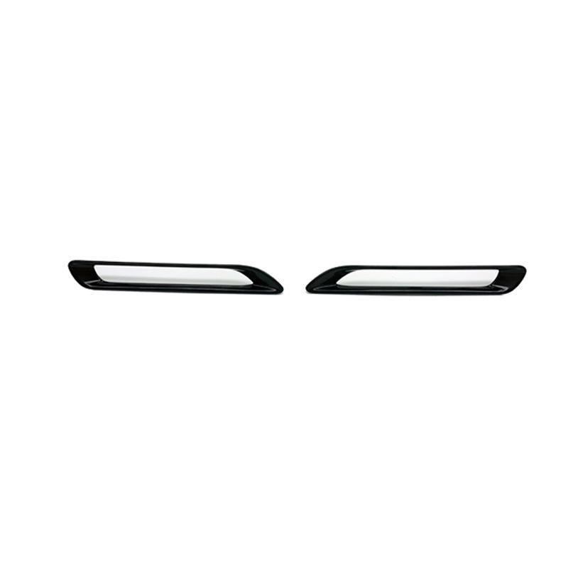 For Toyota RAV4 XA50 2024 RAV 4 Hybrid Car Rear Tail Fog Light Lamp Frame Trim Cover Decoration Sticker