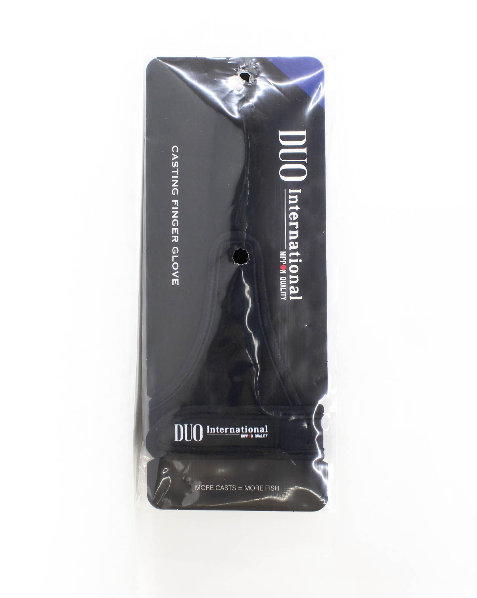 Перчатки-напальчники для кастинга, черные (6288)