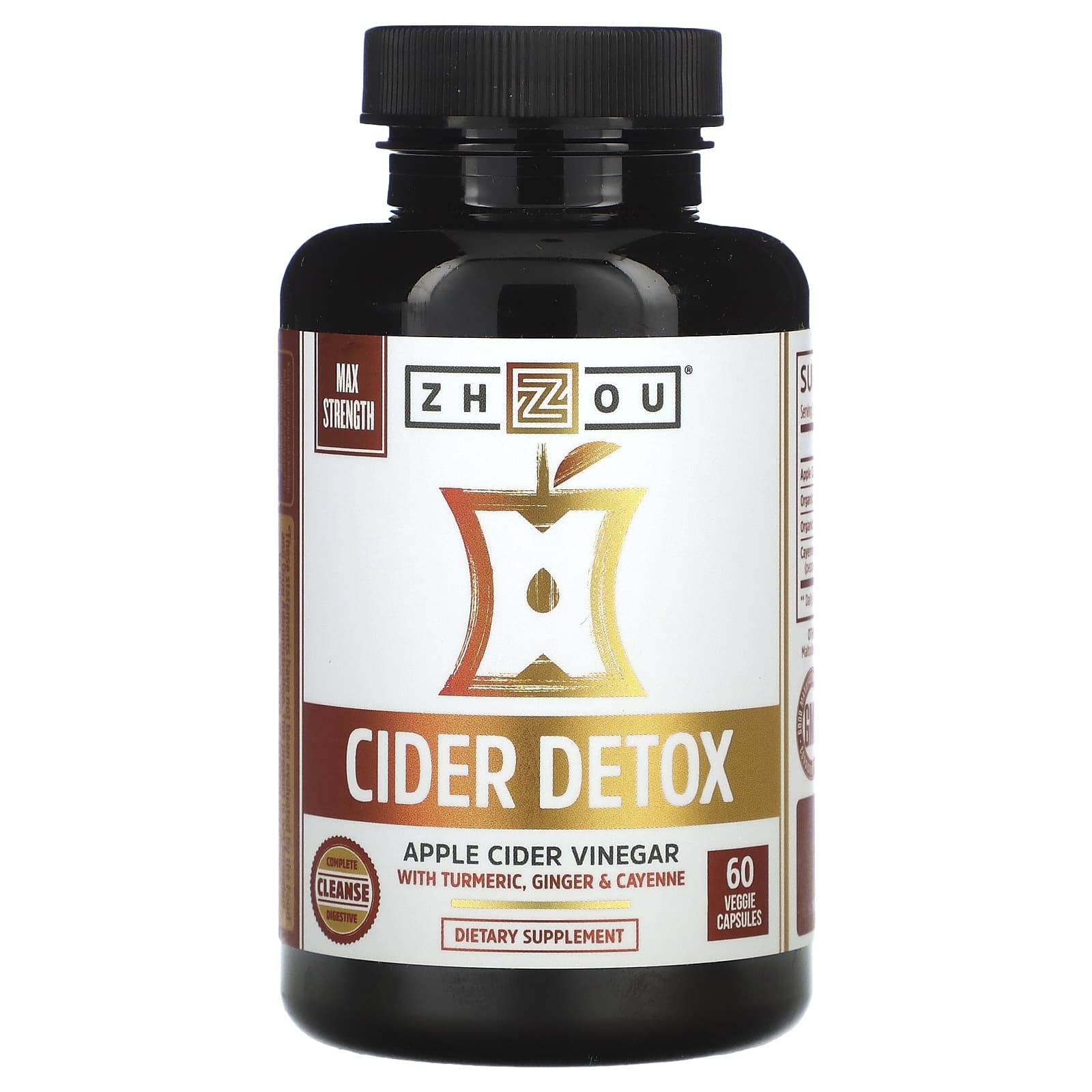 

Cider Detox, 60 Veggie Capsules