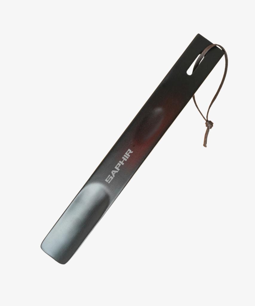Saphir Rosewood Solid Wood Flat Shoehorn 26Cm Wooden Shoehorn