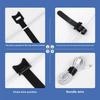 Self Adhesive Velcro Fastener Nylon Fastening Wire Buckle Diy Cable Management Straps Adjustable Cord Buckle Reusable Cable Ties