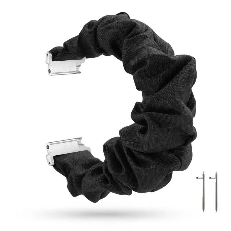 Correa de Bucle Elástico de Nailon de 20 mm 22 mm para Samsung Galaxy Watch 6 5 4 Classic/Active 2/Huawei Watch 3/GT3-2 Pro/Amazfit Bip/GTS