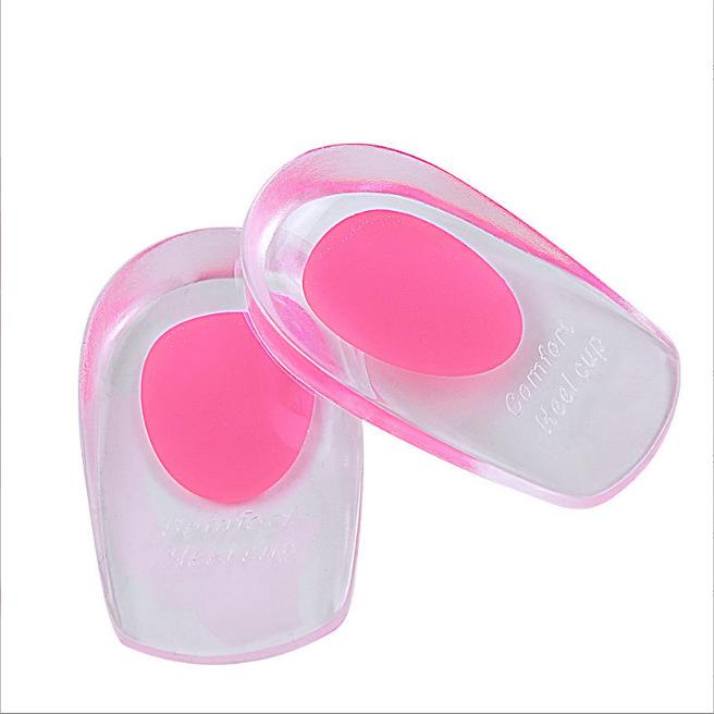 Medical Silicone Heel Pad - Relieves Plantar Pain, Inflammation, Achilles Tendon Issues & Provides Height Boost