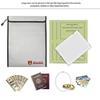 Cash Passport Holder Waterproof Document Bag Fireproof Document Organizer Fireproof Waterproof File Bag For Office Legal Travel