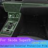 For  Skoda Superb Navigation Panel Screen Anti-Scratch Film Automotive Full Set Interior Film Anti-Scratch Sticker Accessories