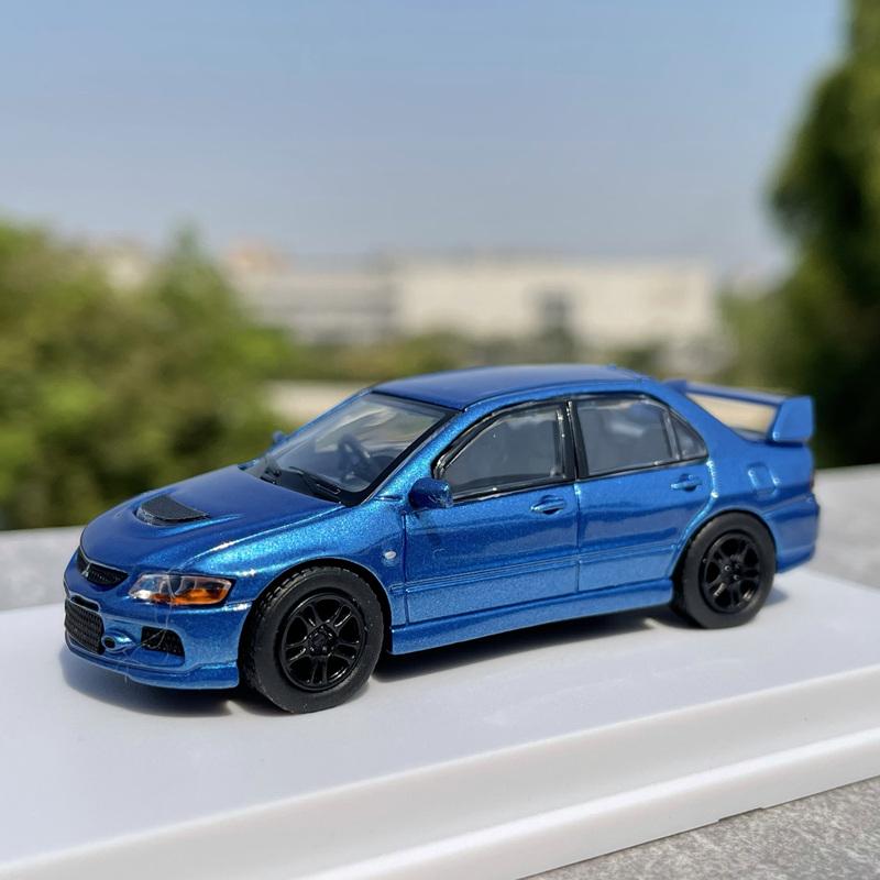 

1:64 Mitsubishis Lancer Evolution EVO IX 9 Alloy Sports Car Model Diecasts Metal Racing Vehicles Car Model Simulation Kids Gifts