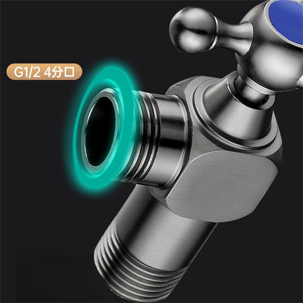 Brass Hot Cold Inlet Valve Toilet Angle Valve Triangle Valve For Bathroom Sink Water Heater Stop Valve Bathroom Accessories