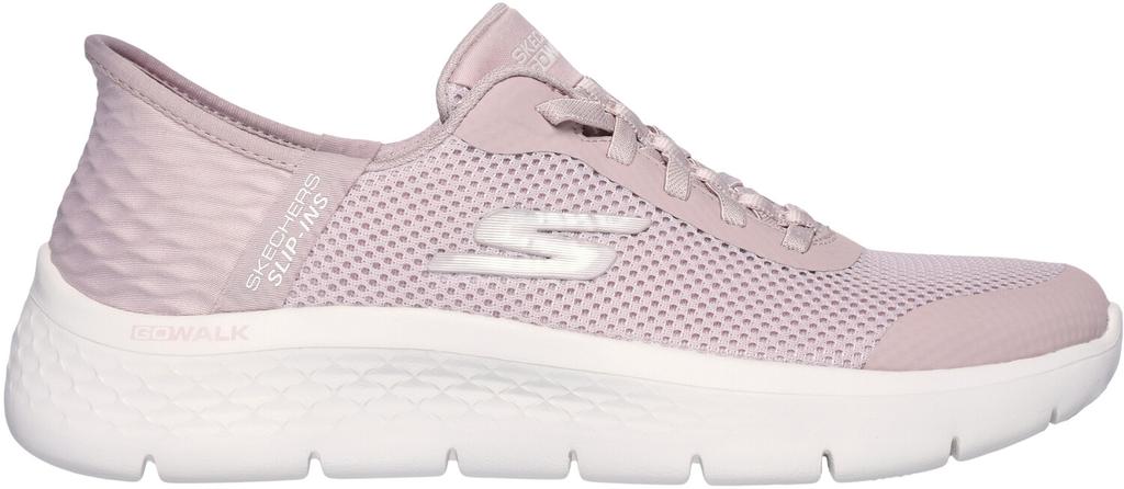 Нескользящие обувь Skechers: GO WALK Flex - Grand Entry Women (124836) mauve