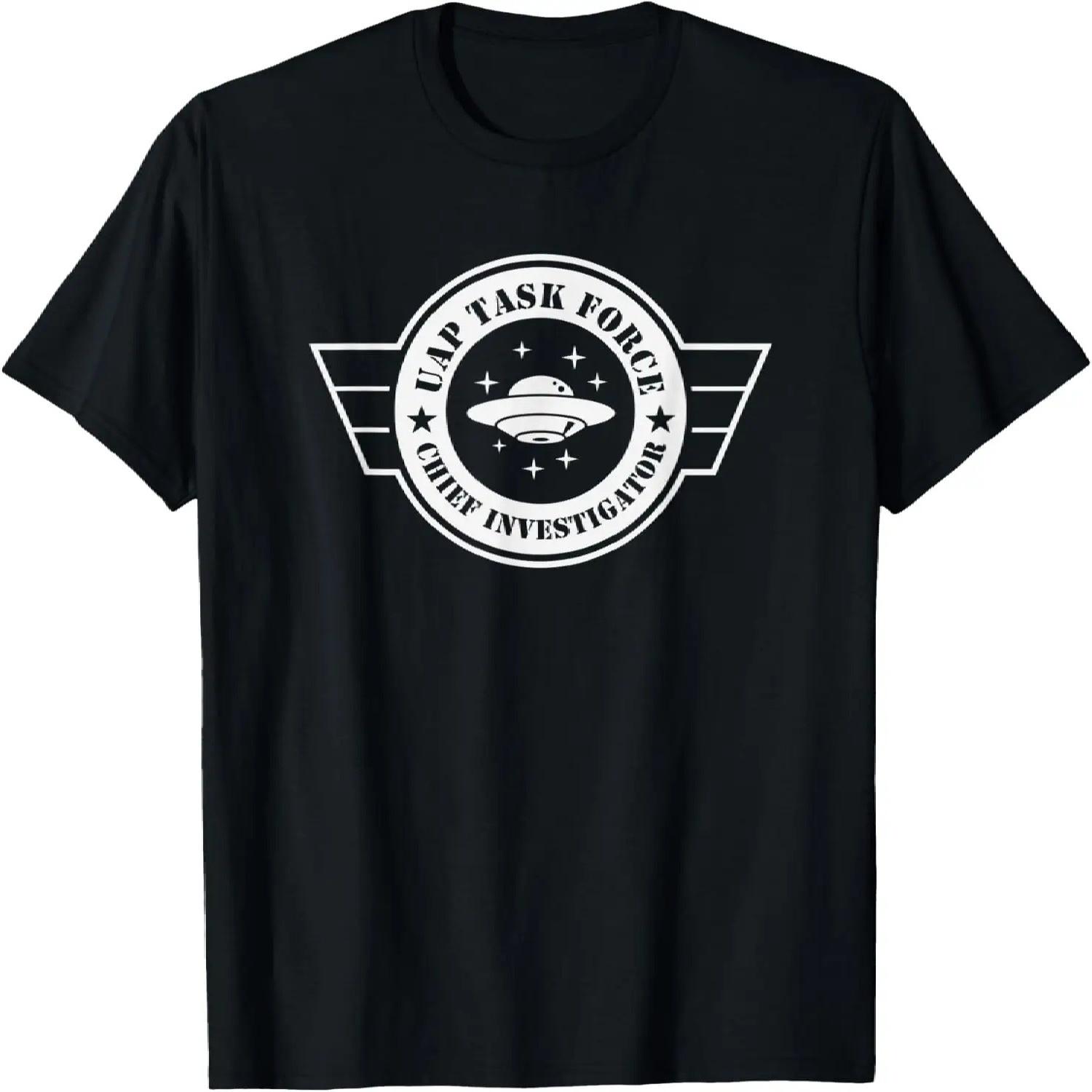 UAP UFO task force investigator alien T-Shirt S чёрный