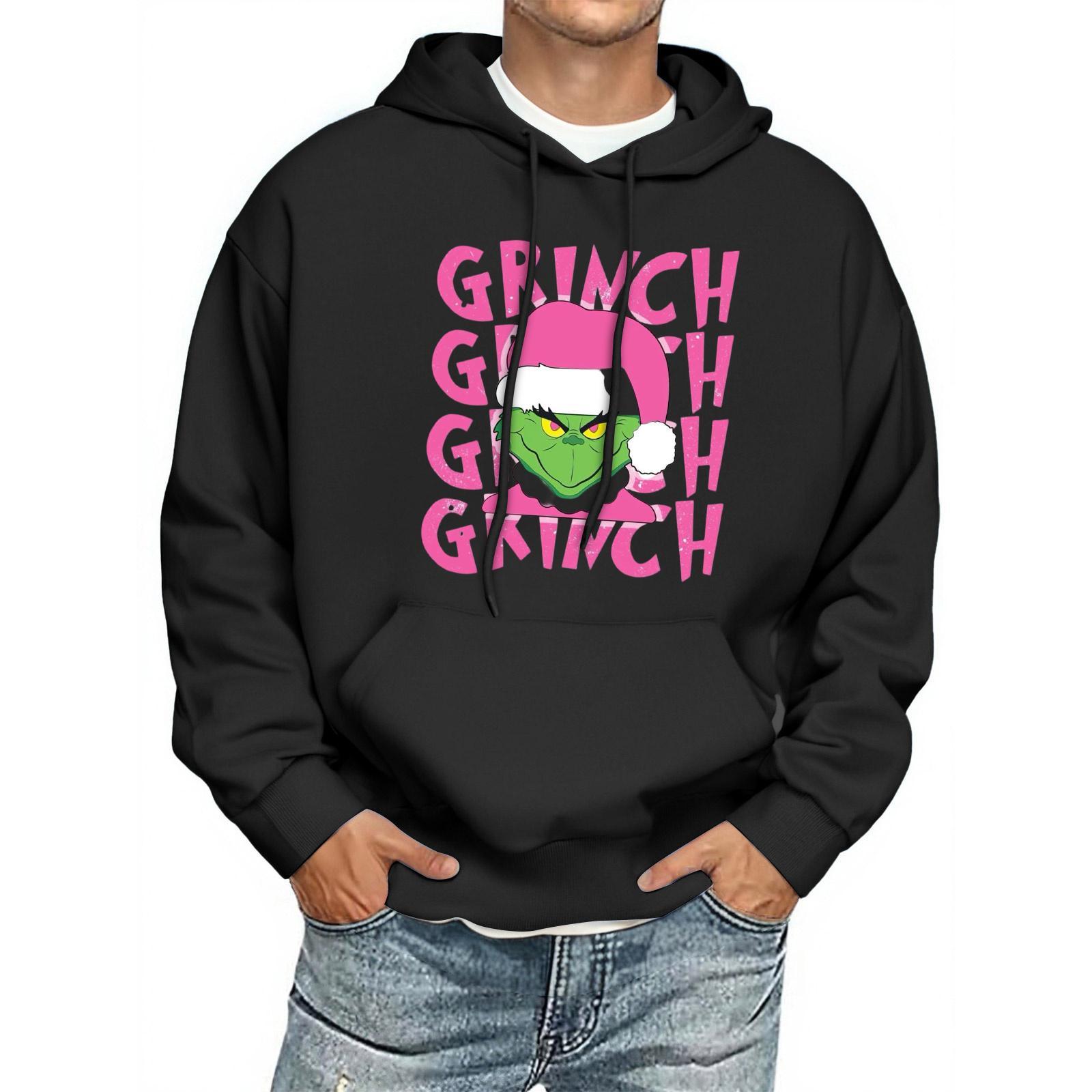 

Men s Print Hooded Sweatshirt Long-Sleeve Casual Pullover Hoodie Hooded Sweatshirt L