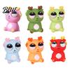 Dragon Stress Reliever Popping Eye Squeeze Toy Anxiety Relief Sitting Cartoon Child-friendly Pinch Sensory Soft Ball Animal Fidget