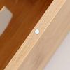 Wooden Cubic Rectangular Tissue Storage Box Paper Case Home Hotel Napkin Holder