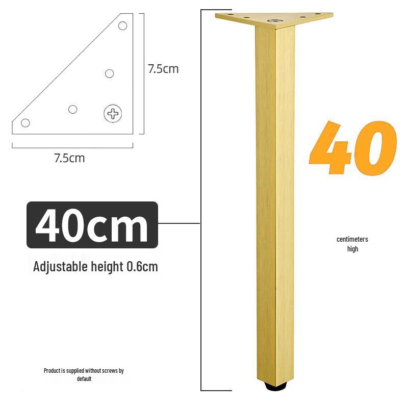 Triangular Aluminum Alloy Adjustable Sofa and Cabinet Legs