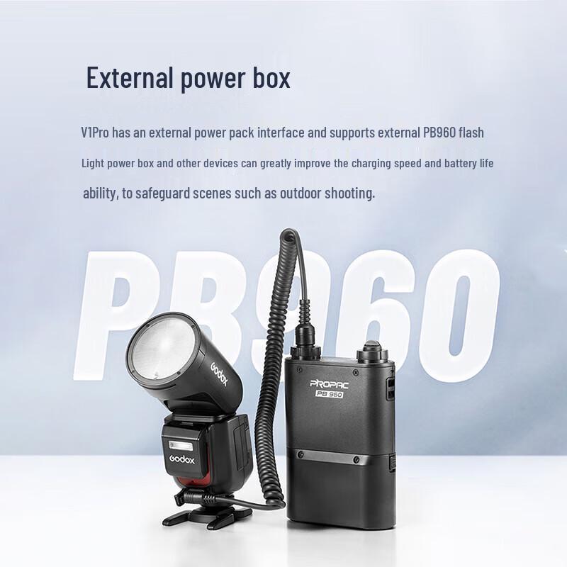 Godox V1 Pro TTL Round Head Speedlight Kit