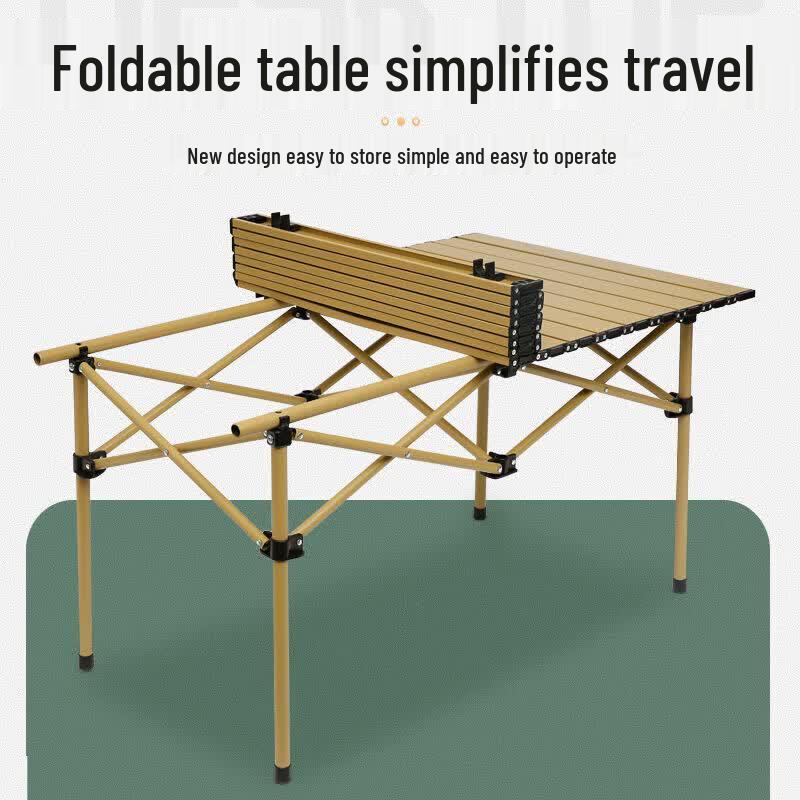 Airedy Outdoor Folding Picnic Table and Chair Set