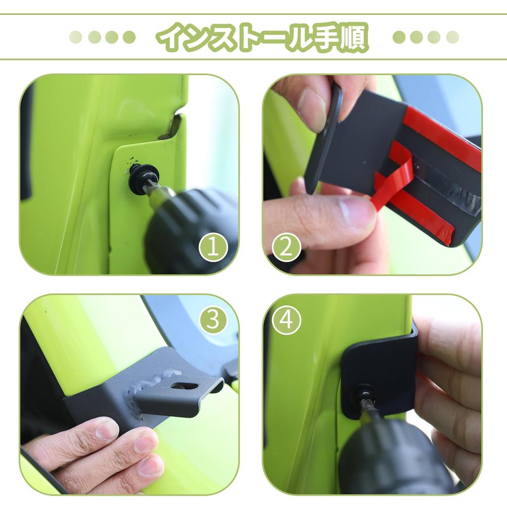 ANTC Car Spotlight Holder for Jimny Sierra Left Side Light Front Custom Fit JB74/JB64 (2019+), A-Pillar Bracket, Accessory, (1pc)